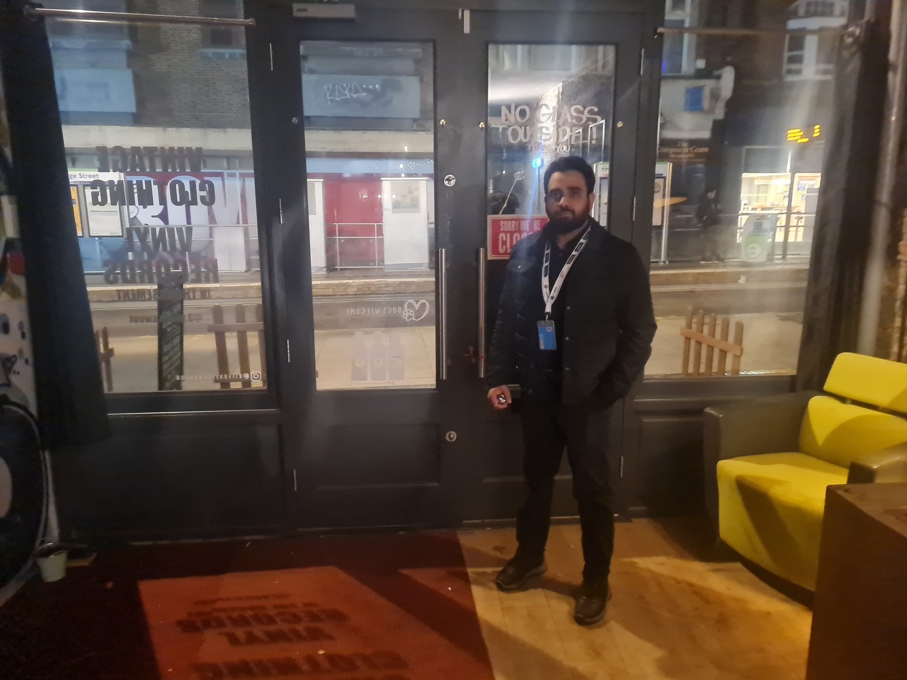 Togo Security staff working an event entrance